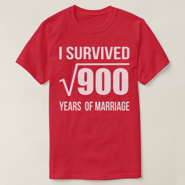 30. Ehejubiläum Hochzeitsgeschenk 30 Jahre Wir T-Shirt (Design vorne)