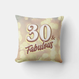 30 & Fabulous Kissen