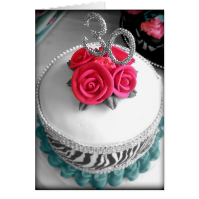 30 Gâteau Zebra Stripe (Devant)