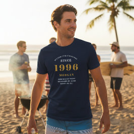 30. Geburtstag 1996 Personalisierter Individuelle  T-Shirt