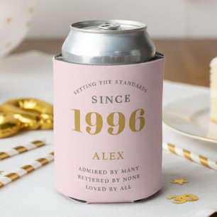 30. Geburtstag 1996 persönliches elegantes Geschen Dosenkühler