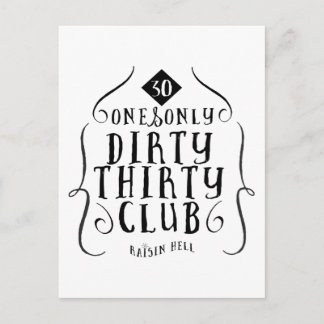 30 Geburtstag 30 Jahre alt Schuld 30 Postkarte