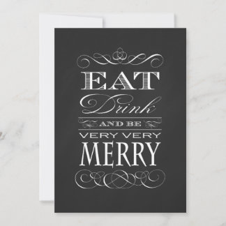 30. Geburtstag Abendessen Party trinken und Merry  Einladung