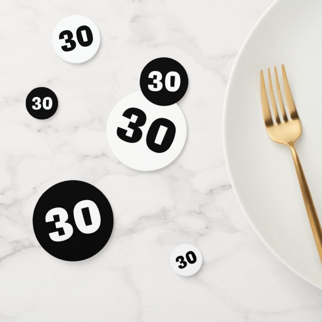 30. Geburtstag Confetti Konfetti (Gruppe)