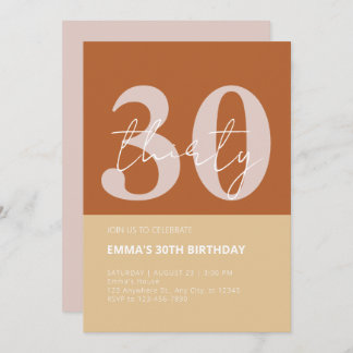 30. Geburtstag Einladung