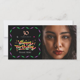 30. Geburtstag für jemanden, der ein fabelhaftes F