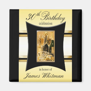 30. Geburtstag Gastgeschenk/Souvenier Magnet