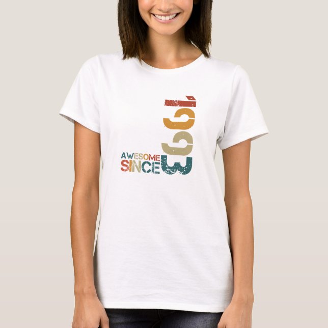 30. Geburtstag - Geboren 1993 T-Shirt (Vorderseite)