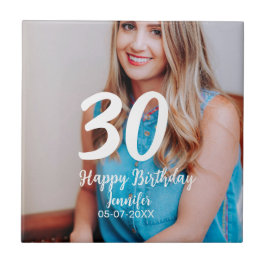 30. Geburtstag hinzufügen Name Datum Jahr Weißes F Fliese