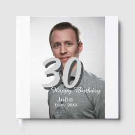 30. Geburtstag hinzufügen Name Datum Jahr Weißes F Gästebuch