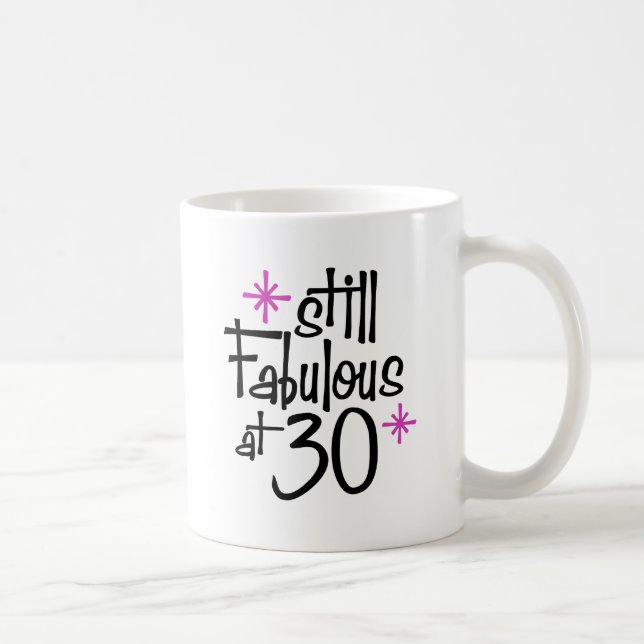 30. Geburtstag Kaffeetasse (Rechts)