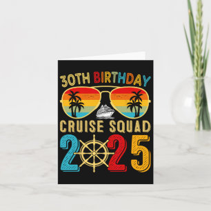 30. Geburtstag Kreuzfahrt 2025 Familie Kreuzfahrt  Karte
