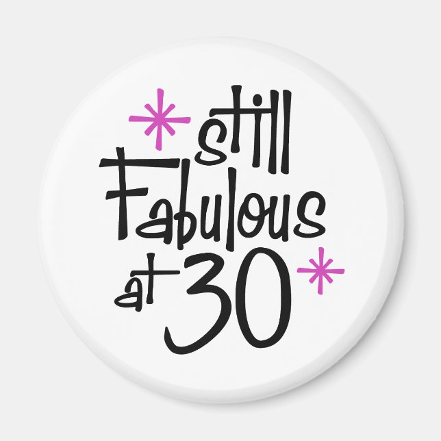 30. Geburtstag Magnet (Vorne)