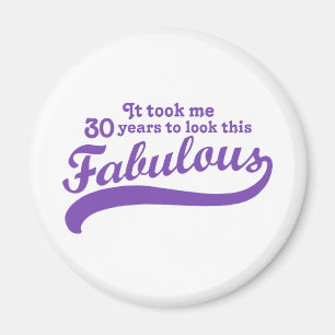 30. Geburtstag Magnet