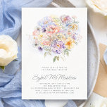 30. Geburtstag Party Aquarell Blumenstrauß Einladung<br><div class="desc">Ein elegantes Blumenstrauß mit Vintagen Blume im Wasser schmückt die Spitze dieser Party Einladung aus dem 30. Jubiläum. Die sanften pastellfarbenen Blume sind mit moderner Linienkunst betont.</div>