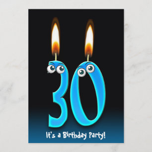 30. Geburtstag Party Einladung