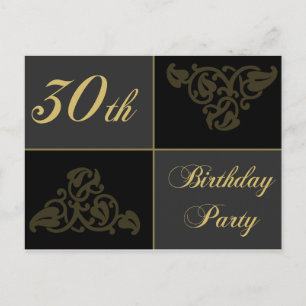 30. Geburtstag Party Einladungen