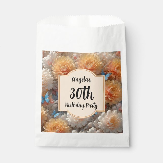 30. Geburtstag Party Geschenktütchen (Vorderseite)