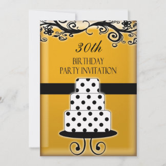 30. Geburtstag Party Personalisierte Einladung