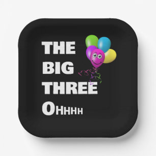 30. Geburtstag Party Spaß Pappteller