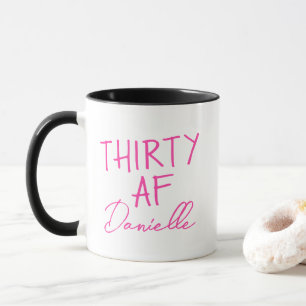 30. Geburtstag Personalisiert Tasse