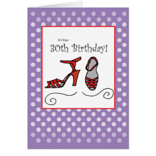 30. Geburtstag Rote Schuhe