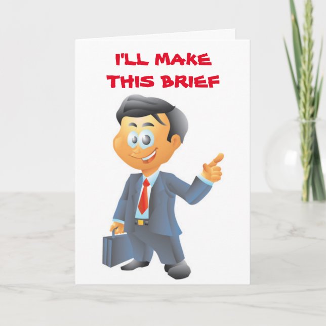 **30. GEBURTSTAG SPASS*** MIT GOOFY LAWYER Card Karte (Vorderseite)