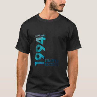 30. Geburtstag Vintag 1994 Januar 30 Jahr Männer W T-Shirt
