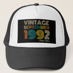30. Geburtstag Vintag September 1992 Limited Edtn. Truckerkappe