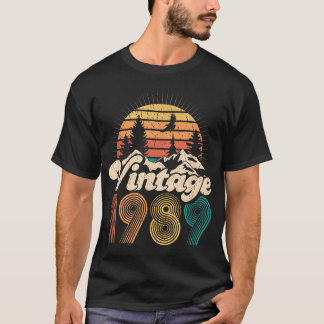30. Geburtstag - Vintage 1989 Wandernde Frauen T-Shirt