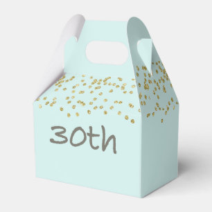 30. GeburtstagConfetti Geschenkschachtel