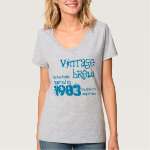 30. Geburtstagsgeschenk 1983 Vintage-Bier-Geschenk T-Shirt