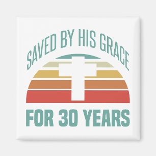 30. Geburtstagsgeschenk für Christen Magnet