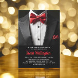 30. Geburtstagsveranstaltung von Black and Red Tux Einladung<br><div class="desc">Feiern Sie stilvoll mit dieser Black and Red Tuxedo Geburtstagsveranstaltung Einladung, die Eleganz und Eleganz ausstrahlt. Der schwarze Hintergrund und die Akzente Set für eine luxuriöse Affäre, perfekt für ein Meilenstein-Fest. Mit seinem raffinierten, tuxedo-inspirierten Design, erweckt diese Einladung das Wesen eines eleganten Abends voller unvergesslicher Momente. Personalisieren Sie es mit...</div>