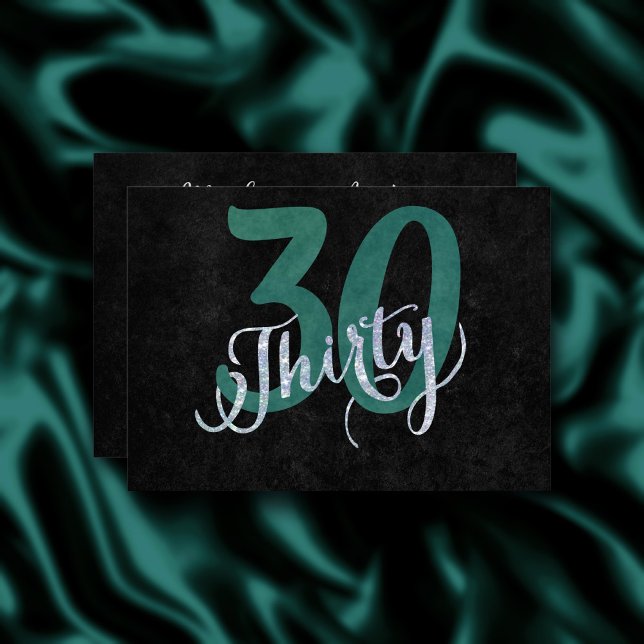 30. Grün | Gewohntes Geburtstagsjubiläum Party | Einladung (Von Creator hochgeladen)