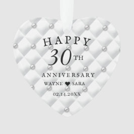 30. Hochzeitstag der Perle Ornament