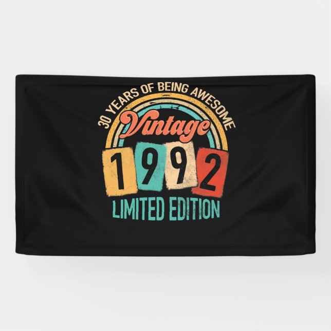 30 Jahre alt von 1992 Phantastisch werden 30. Gebu Banner (Horizontal)