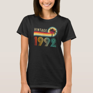 30 Jahre alte Männer Frauen Vintag 1992 Retro 30. T-Shirt