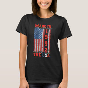 30 Jahre alte Patriotische USA Flagge 1992 30. B T T-Shirt