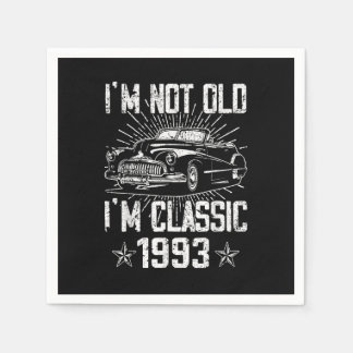 30 Jahre alter klassischer Wagen 1993 limitierte A Serviette