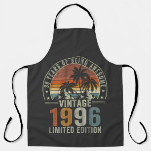 30 Jahre großartig sein Vintage 1996 Schürze