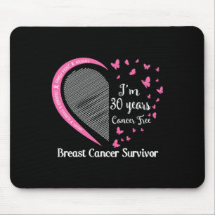 30 Jahre Krebs freie Brustkrebserkrankung Familie Mousepad