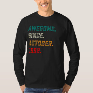 30 Jahre Phantastisch seit Oktober 1992 30. Geburt T-Shirt