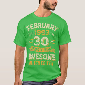 30 Jahre Phantastisch Vintag im Februar 1993 30. G T-Shirt