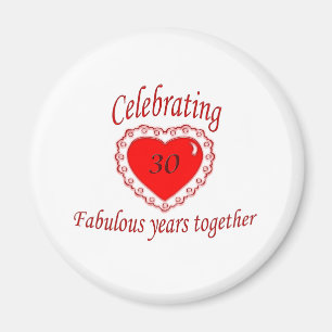 30. Jahrestag Magnet