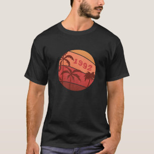 30. Jubiläum Classic Retro Palm Sunset Birthda T-Shirt