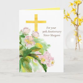30. Jubiläum Nun Religious Life Christlich Karte