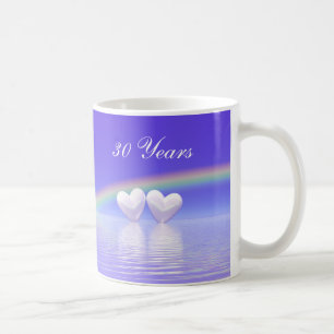 30. Jubiläum Pearl Hearts Kaffeetasse