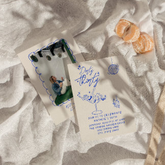 30. Küste Doddle Dirty 30 Foto Geburtstag Einladung