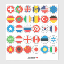 30 Länderflaggendesign der USA, Deutschland & mehr